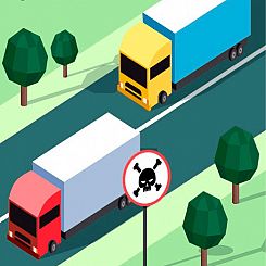 Redução dos acidentes com caminhoneiros